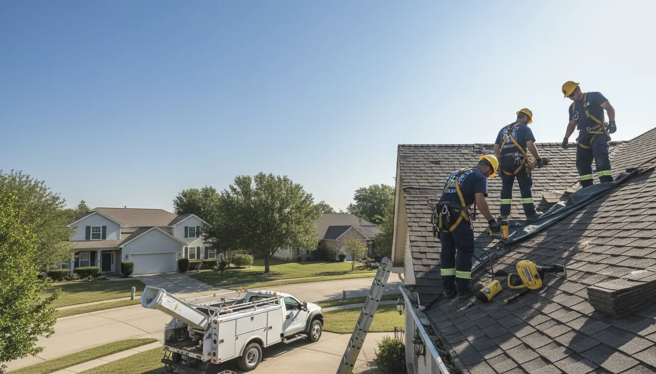 Emergency Roof Repair in Shamrock, TX near me